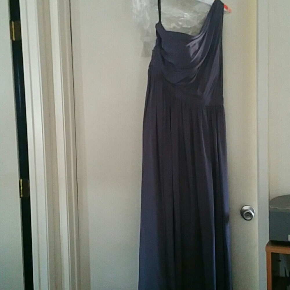 Size 18 purple grey bridesmaid dress